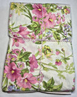 April Cornell Tablecloth 60 X 102 Graceful Garden Cotton Seats 8-12 Nip