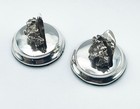 Silver Miner Novelty Menu Holders Colonial Antique