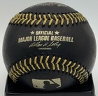 Johnny Giavotella 2011-2017 Royals Angels Autographed Black Ml Baseball Coa