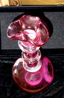 Vintage Cranberry Glass Decanter 