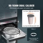 Cup Sealing Machine Full Automatic Bubble Cup Sealer 90 95mm 500-650 Cups
