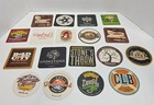 Lot Of 18 Craft Beer Brewery Coasters Crystal Lake Brewing Belching Beaver A