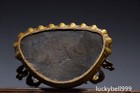 12  Old Antique Tibetan Buddhism Temple Bronze 24k Gilt White Tara Buddha Statue