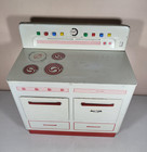 Vintage Wolverine Tin Litho Metal Toy Stove Oven 1950s Usa