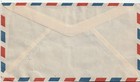 1951 Middle East Gericho Airmail Cover With Postage Stamps Unused