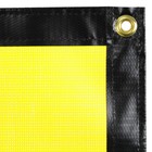 Oversize Warning Products - Grommet Oversize Load Sign 18  X 84     Safety Flag