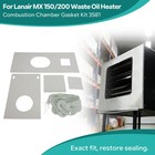 1 Set For Lanair Mx 150 200 Waste Oil Heater Parts Combustion Chamber Gasket Kit