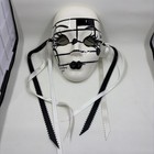 Karen Thomas Stall Vintage New Orleans Mardi Gras Porcelain Face Mask Wall Decor