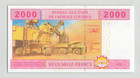 Central African States   Cameroon 2000 Francs 2002  P-208ub  2nd Signs  Unc  F2