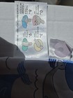 Boppy Nursing Pillow Cover Case Whale Blue Gray Unisex