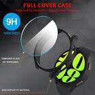 F Samsung Galaxy Watch 7 6 40 44 Hard Case Tempered Glass Screen Protector Cover