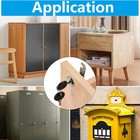 Cam Lock Door Barrel Drawer Cabinet Mailbox Locker 2 Keys Post Box Lock Security