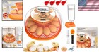 Egg Incubator With Automatic Turning   Temperature Control For Chickens  Ducks