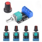 Dc 5v-16v 10a Pwm Motor Speed Variable Regulator Controller Switch 5v 9v 12v 16v