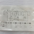 Japanese Vintage Kimono Polyester Navy Seethrough Traditional Length 58in