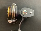 Old Vintage Penn No  722z Spinning Reel - Black And Gold Finish - For Repair