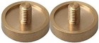 3pcs Trumpet Bottom Valve Caps Knobs Brass Trumpet Caps Repairing Parts