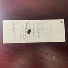 1875 Old Colony Railroad Oc Cancelled Check Massachusetts National Bank Boston