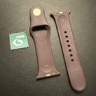 Apple Watch Sport Band 41mm 40 38 Dark Cherry Genuine Oem Used S m