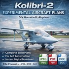 Plans-ultralight Aircraft   kolibri-2   - Plans Airplane Kolibri-2 -jpeg  Pdf 