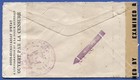 Wwii 1943 Haiti Privileged Mail Censored Cover  Port-au-prince To New York