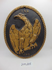 Vintage Ina 1792 Cast Iron Eagle Insurance North America Building Plaque Wilton