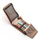 Kaweco Leather 6 Pen Case In Brown Leather - New