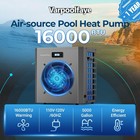 16000btu Above Ground Swimming Pool Water Heater Electric Hot Tub Spa 110v