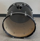 Sound Percussion Bass Drum 22x16 Black W  Spurs   Tom Mount Taiwan