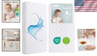 Waterproof Crib Mattress Protector Quilted Soft Breathable Toddler Cover 2 Pack