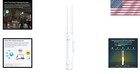 Outdoor Wireless Access Point  Dual-band  802 11ac  Poe Injector Included
