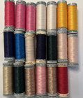 Lot Of 20 Spools Gutermann Polyester Thread 150m 100m Assorted Colors