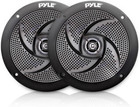 Marine Speakers - 4 Inch 2 Way Waterproof And Weather Resistant Outdoor Audio   
