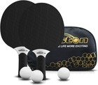 Professional Table Tennis Paddles Advance Intermediate Ping Pong Paddle Set Of 2