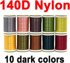 Fly Tying Thread 10 Colors Set 140d High Tensile Nylon 6 0 Fishing Materials