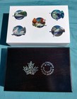 Rcm 2016 Geometry In Art  9999 Pure Silver Complete Set W original Box And Coa s