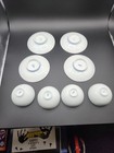 Dish Japan Fukagawa Seiji Small Plate Cup Set Gold Floral Pattern Old Porcelain