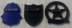 Lot Of 3 Plastic Toy Junior Badges  junior Dea  Federal    Us Marshal 