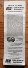 2023 Michigan State Vs Michigan Wolverines Football Ticket Stub Creased
