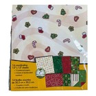 Scrapbook Paper Holiday Cheer 12x12 Coordinated Patterned Pages Set Kit Retired