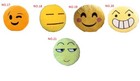 1pc 30cm Cute Emoji Cushion Home Smiley Face Pillow Stuffed Toy Soft Plush
