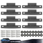 8x Body Side Door Hinge Set W  Screws Fit For Hmmwv Humvee M998 4 Doors