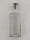 Our Home Liniment Oil Medicine Bottle Green Glass Harrisburg Pa Cork In Bottle