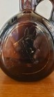 Vintage Old Fitzgerald Bourbon    man O  War    Horse Liquor Bottle 1969 Decanter