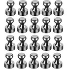 20-100x Fridge Magnets For Whiteboard Refrigerator Magnets Strong Metal Magnet