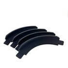 4 Pack Die Cast Hot Wheels Compatible 90 Degree High Bank Turn Curve Corner