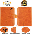 Passport Holder Cover Wallet Rfid Blocking Leather Card Case Travel Accessories