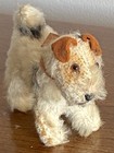 Vintage Miniature 3    Steiff  little Foxy Dog  Wheaten Terrier Mohair No Id