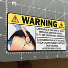 Car Warning   Funny   Anime Car Warning   Car Warning Sticker   Mechanic   5 