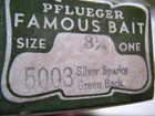 Pflueger Pal-o-mine Old Wood Fishing Lure New In Box 5003 3-1 4 